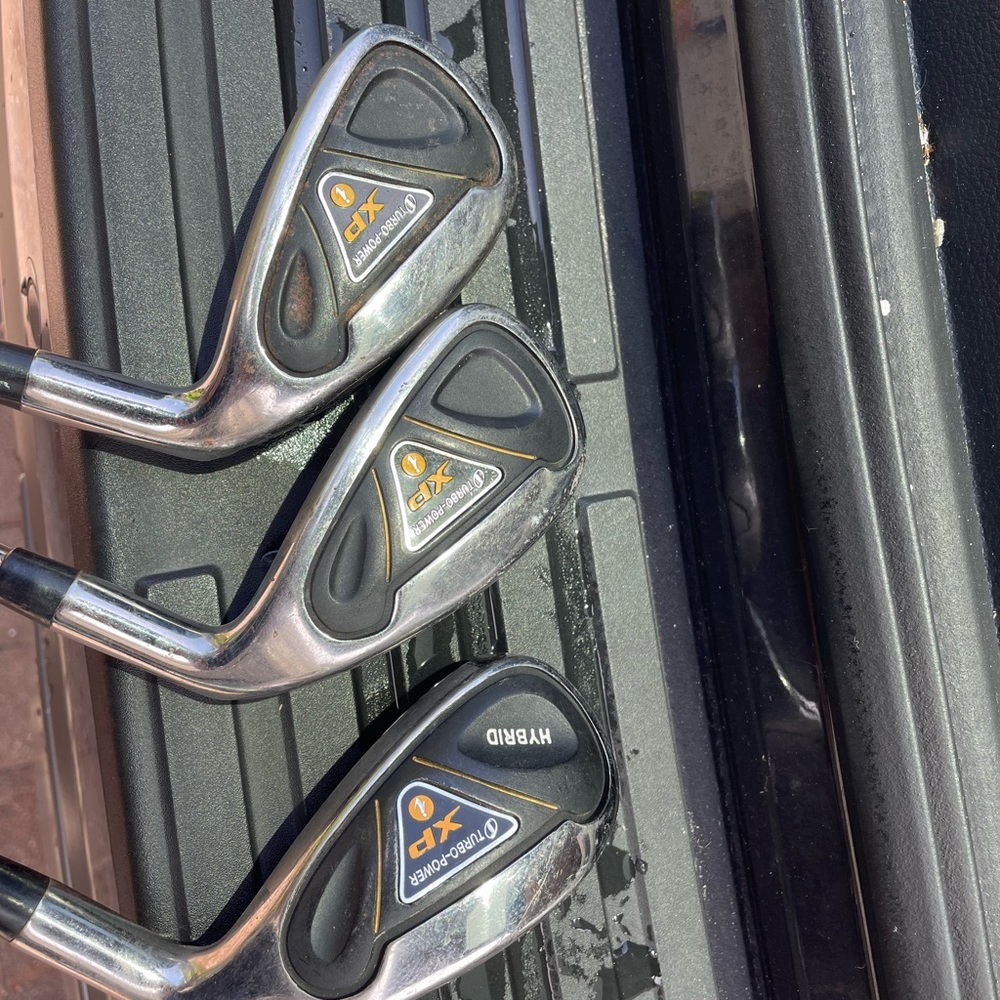 Turbo power 3 pc hybrid irons set 3/5/7 in right hand